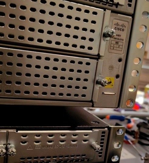 ISR4461/K9 2x10GE 4x1GE 3NIM 3SM 8G 4G DRAM Cisco Products With LACP Function