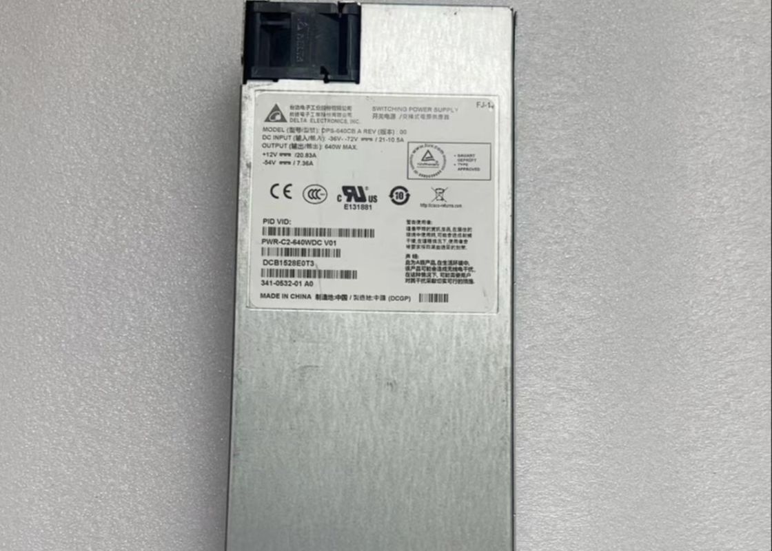 640W DC Config 2 Cisco Power Supply For PWR-C2-640WDC