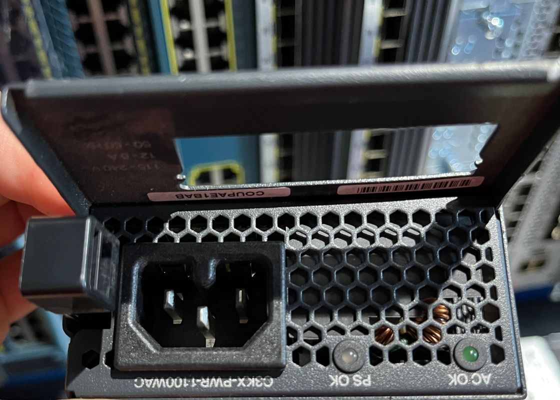 Cisco AC 1100W Power Supply C3KX-PWR-1100WAC Original Used Switch