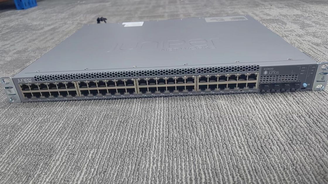 10/100/1000Mbps  Juniper EX3400-48T-AFO Services Gateway Full-Duplex Half-Duplex