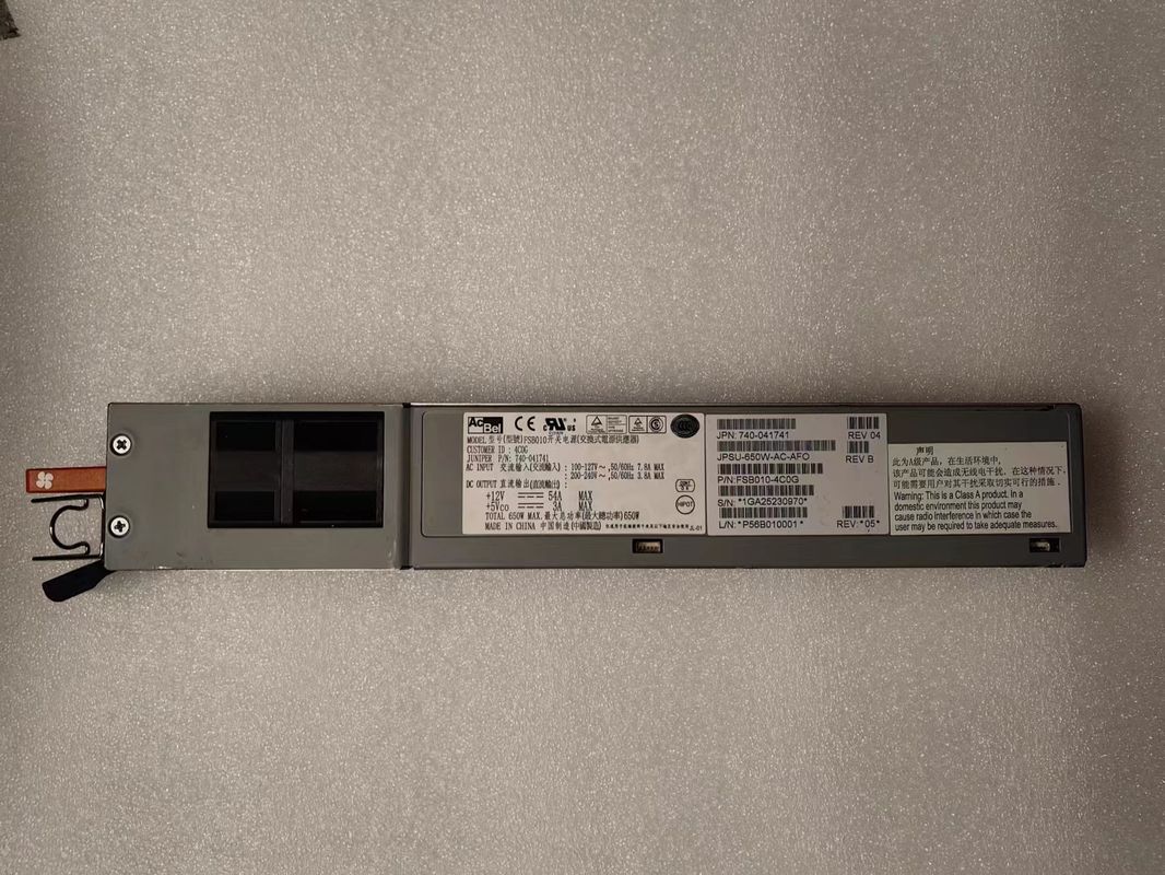Original Used 650W Switch Power Supply JUNIPER JPSU-650W-AC-AFO