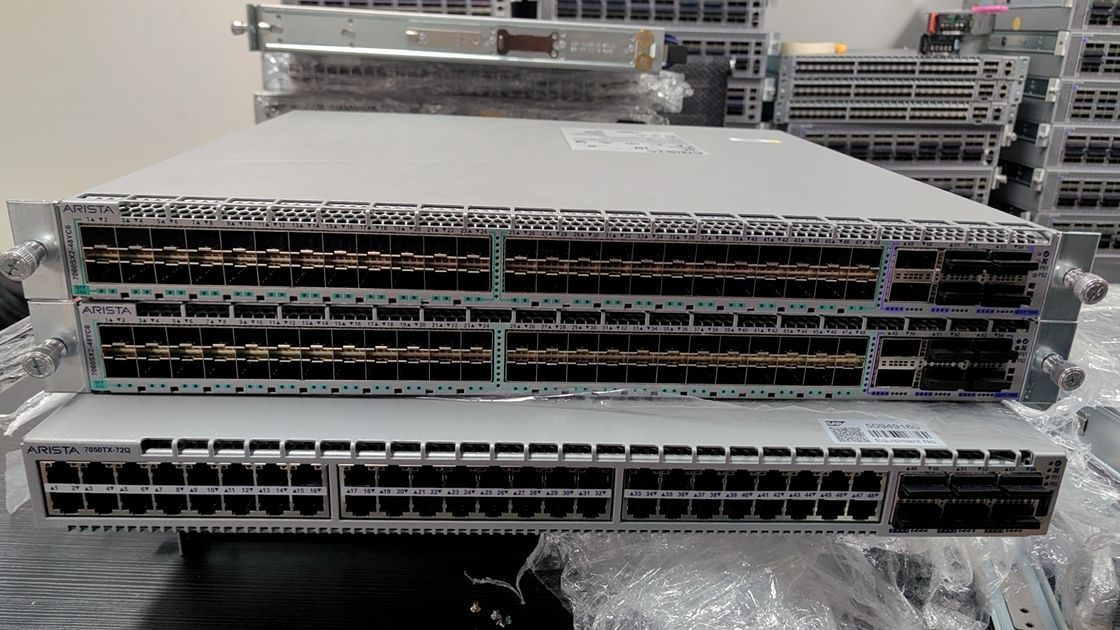 DCS-7060SX2-48YC6 Arista 7060X2 48X25GBE SFP28/6X100GBE QSFP28 SWITCH