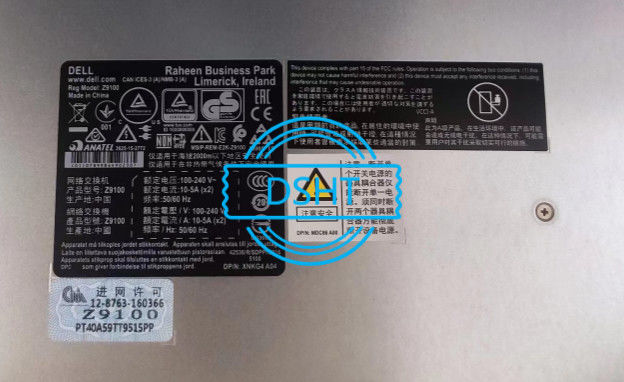 Dell Networking Z9100-ON Switch 32 x 100Gb QSFP28, 2 x SFP+ Airflow - PSU to IO